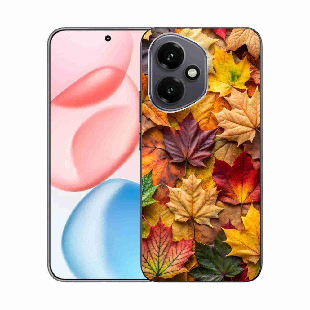 Gelový kryt mmCase na Honor 400 - javorové listy 2