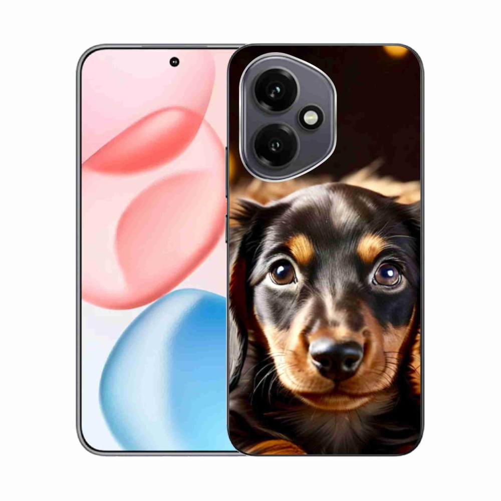 Gelový kryt mmCase na Honor 400 - jezevčík