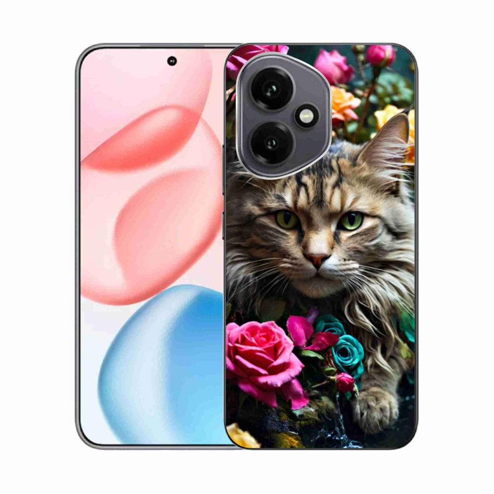 Gelový kryt mmCase na Honor 400 - kočíčí pohled 2