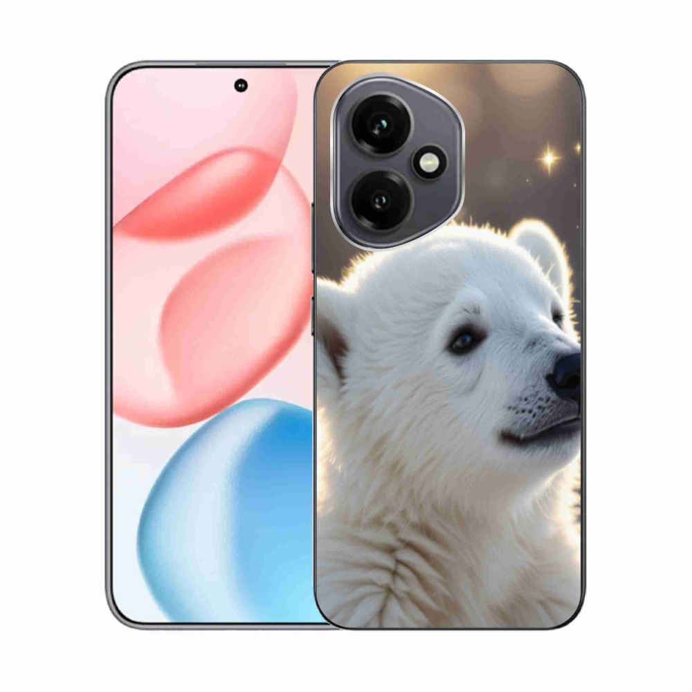 Gelový kryt mmCase na Honor 400 - lední medvěd