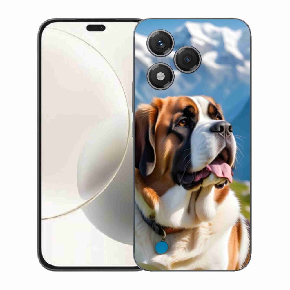 Gelový kryt mmCase na Honor 400 Lite - bernardýn