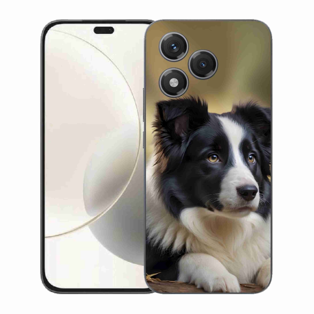 Gelový kryt mmCase na Honor 400 Lite - border kolie 2