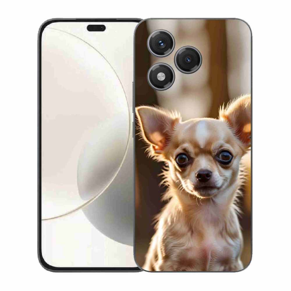 Gelový kryt mmCase na Honor 400 Lite - čivava 6