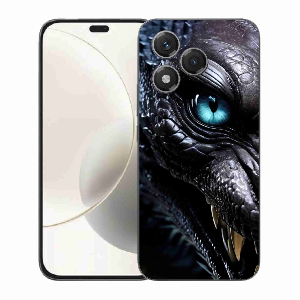 Gelový kryt mmCase na Honor 400 Lite - dračí pohled