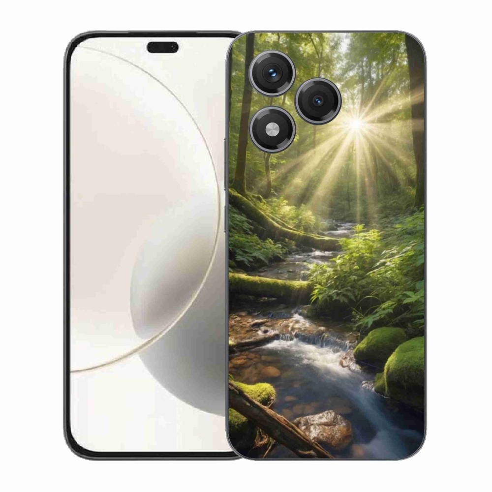 Gelový kryt mmCase na Honor 400 Lite - hlubina lesa