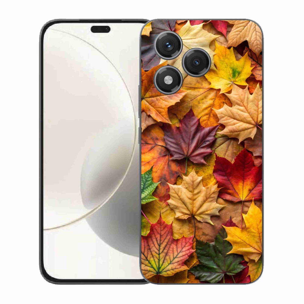Gelový kryt mmCase na Honor 400 Lite - javorové listy 2