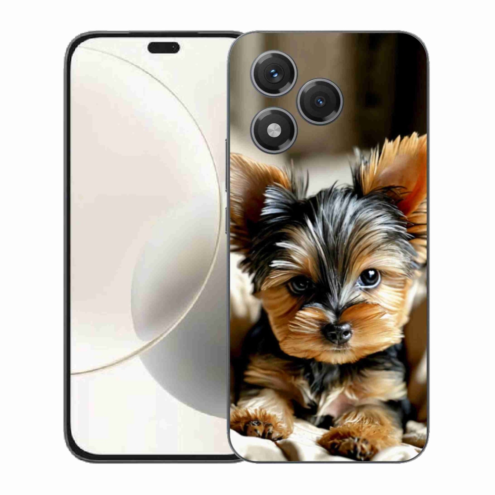 Gelový kryt mmCase na Honor 400 Lite - jorkšír 11