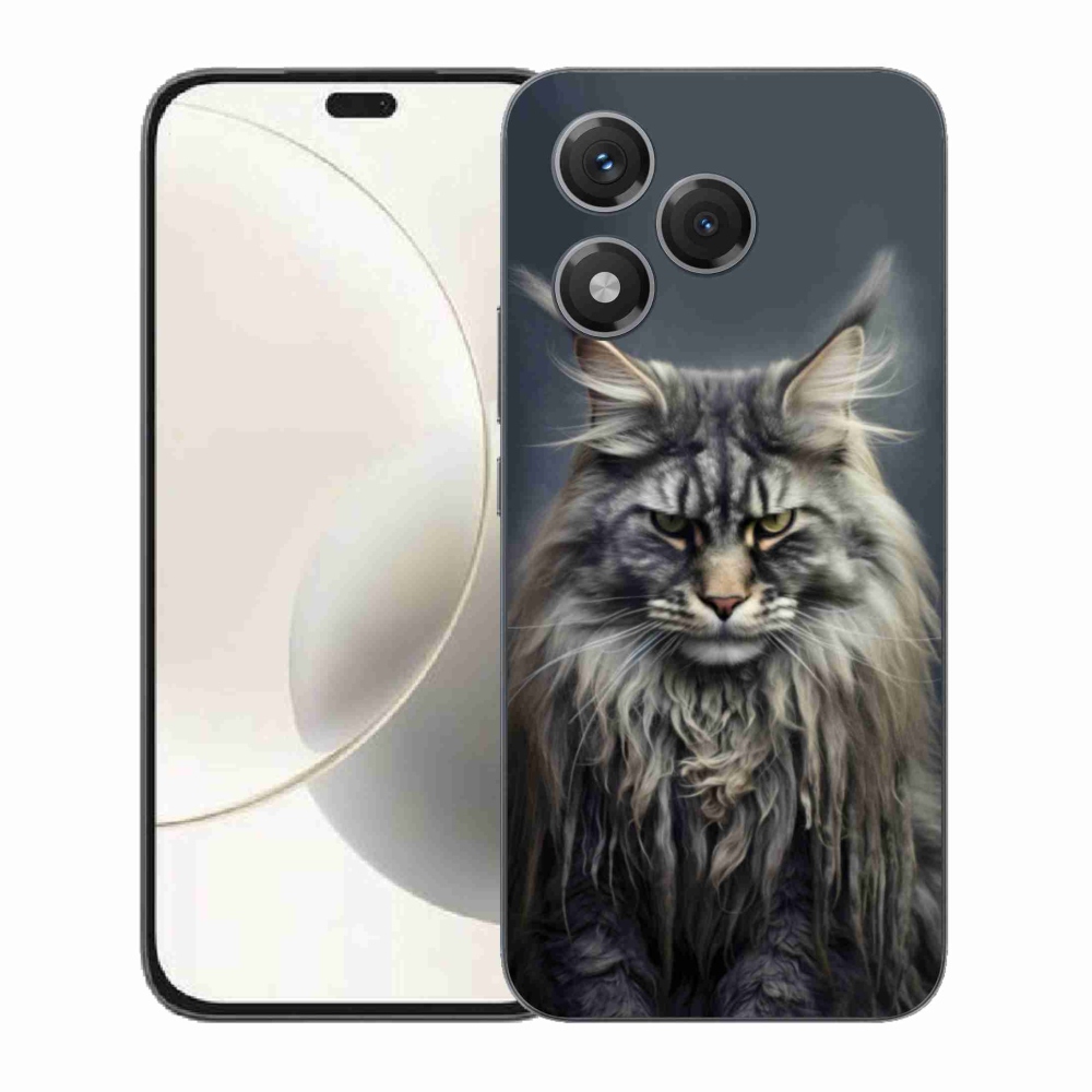 Gelový kryt mmCase na Honor 400 Lite - kočíčí pohled 4