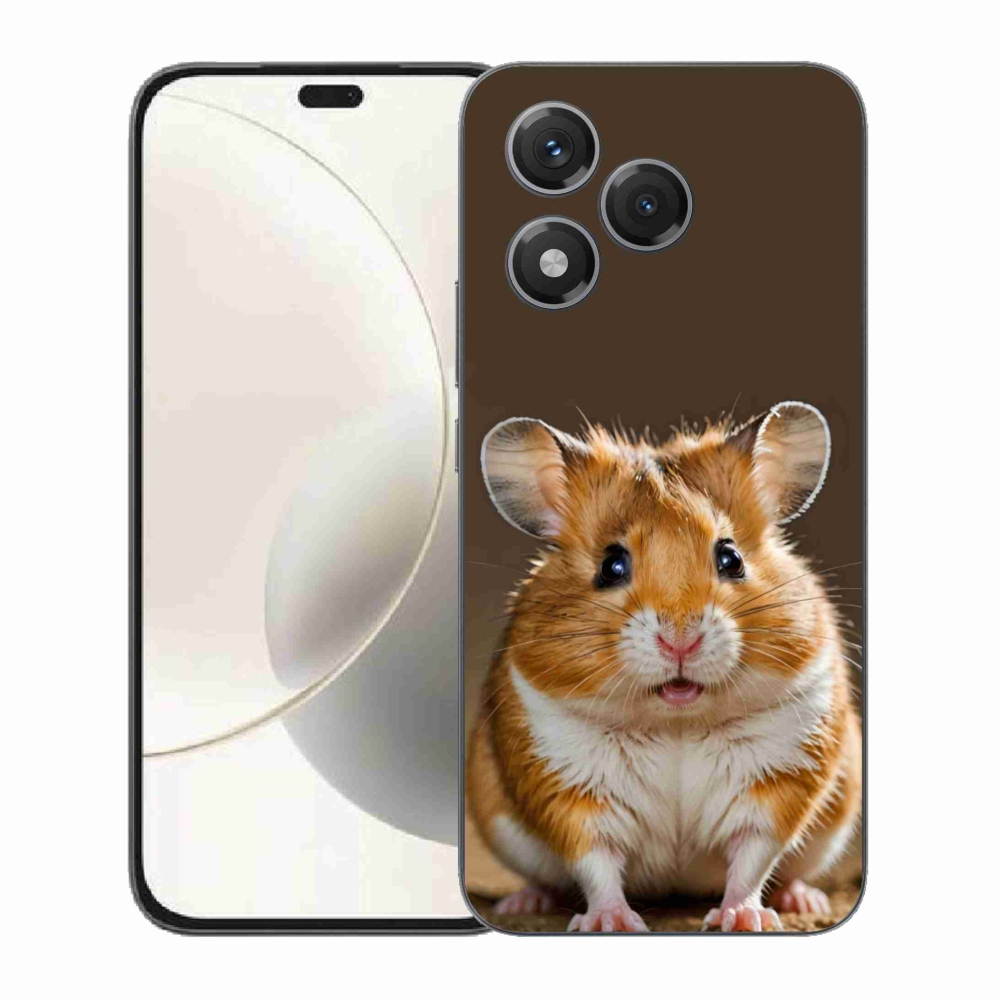 Gelový kryt mmCase na Honor 400 Lite - křeček