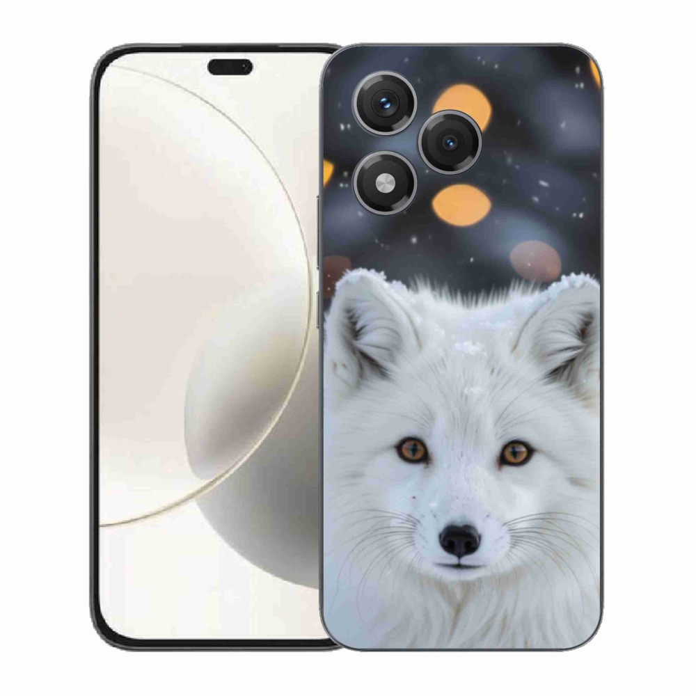 Gelový kryt mmCase na Honor 400 Lite - liška polární