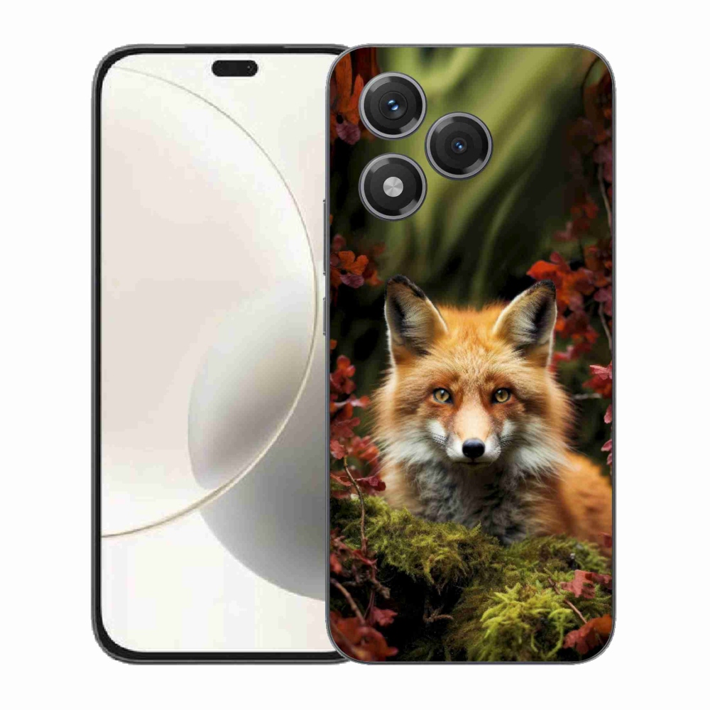 Gelový kryt mmCase na Honor 400 Lite - liška v lese