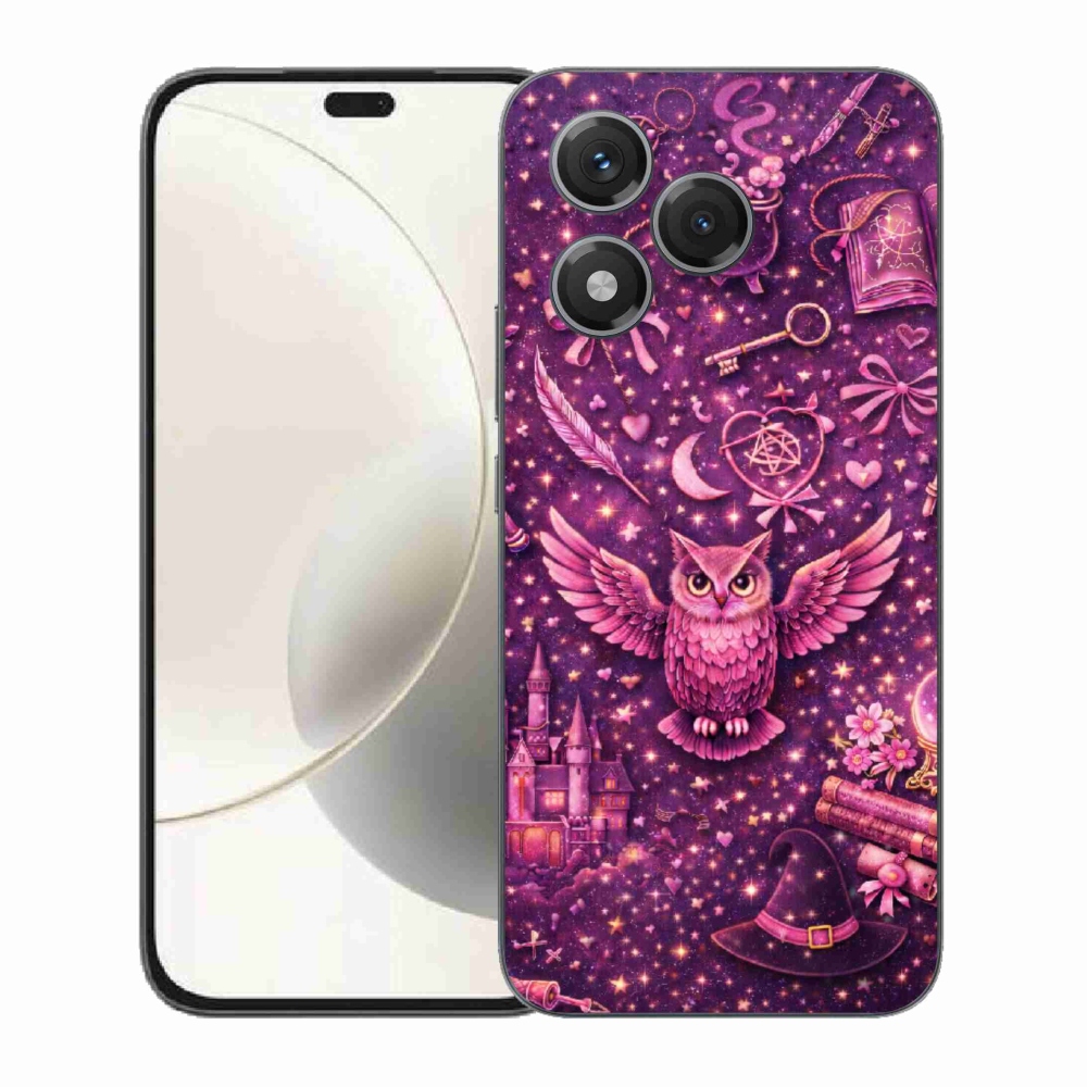 Gelový kryt mmCase na Honor 400 Lite - magický svět