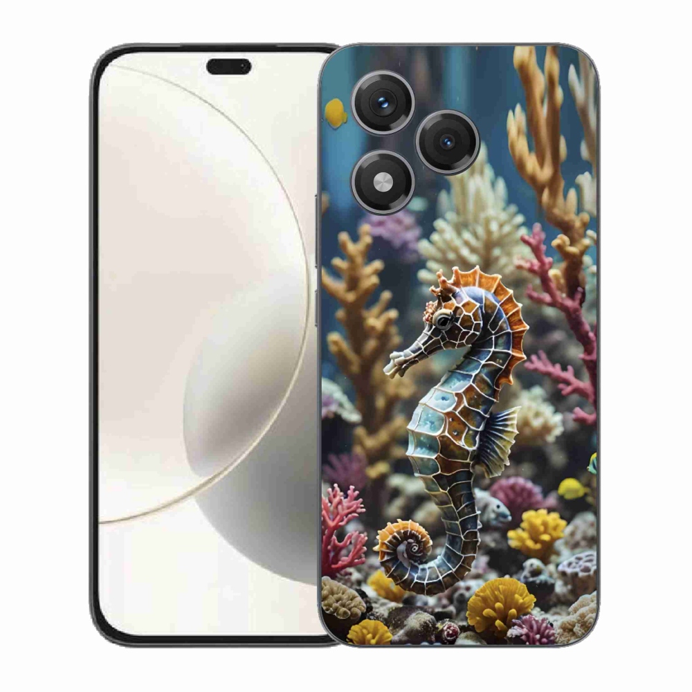 Gelový kryt mmCase na Honor 400 Lite - mořský koník 2