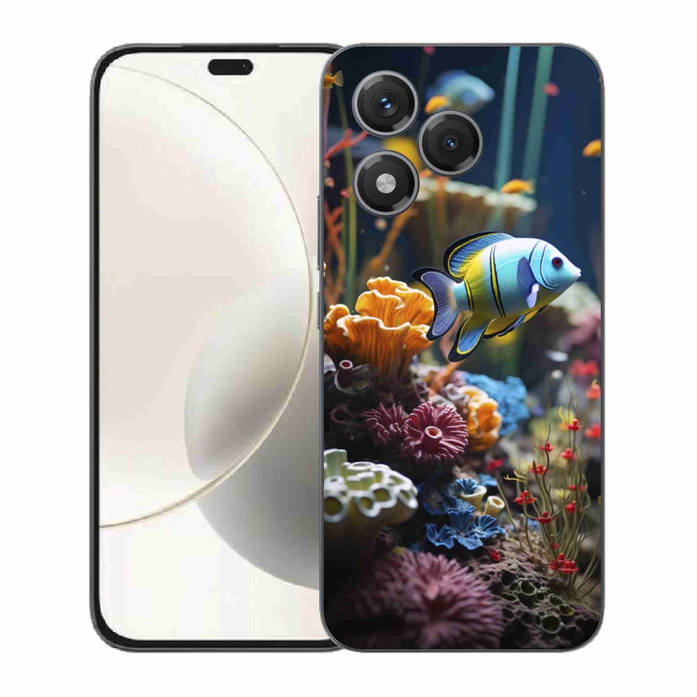 Gelový kryt mmCase na Honor 400 Lite - mořský svět 5