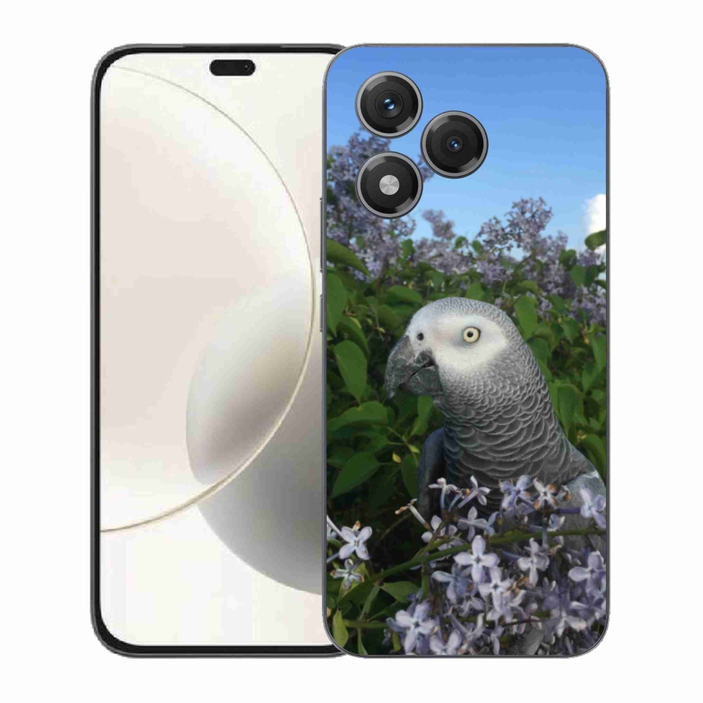 Gelový kryt mmCase na Honor 400 Lite - papoušek žako