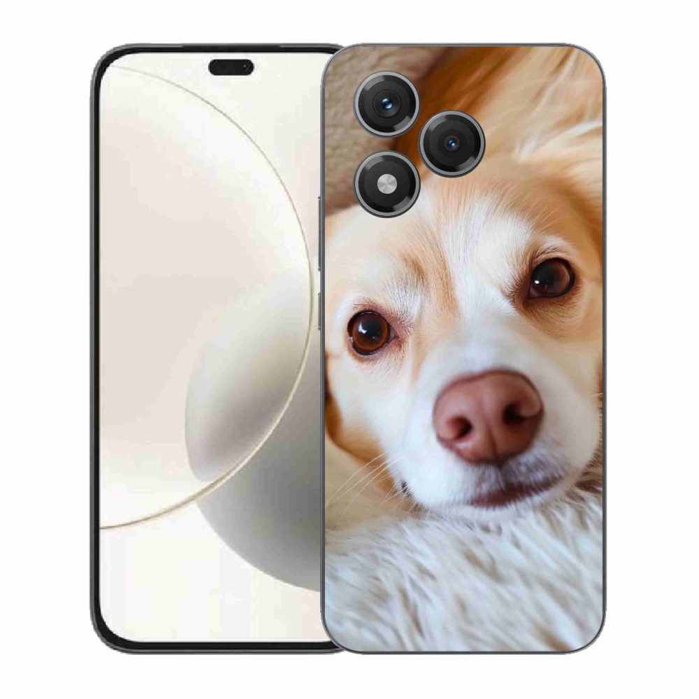 Gelový kryt mmCase na Honor 400 Lite - Roztomilá čivava
