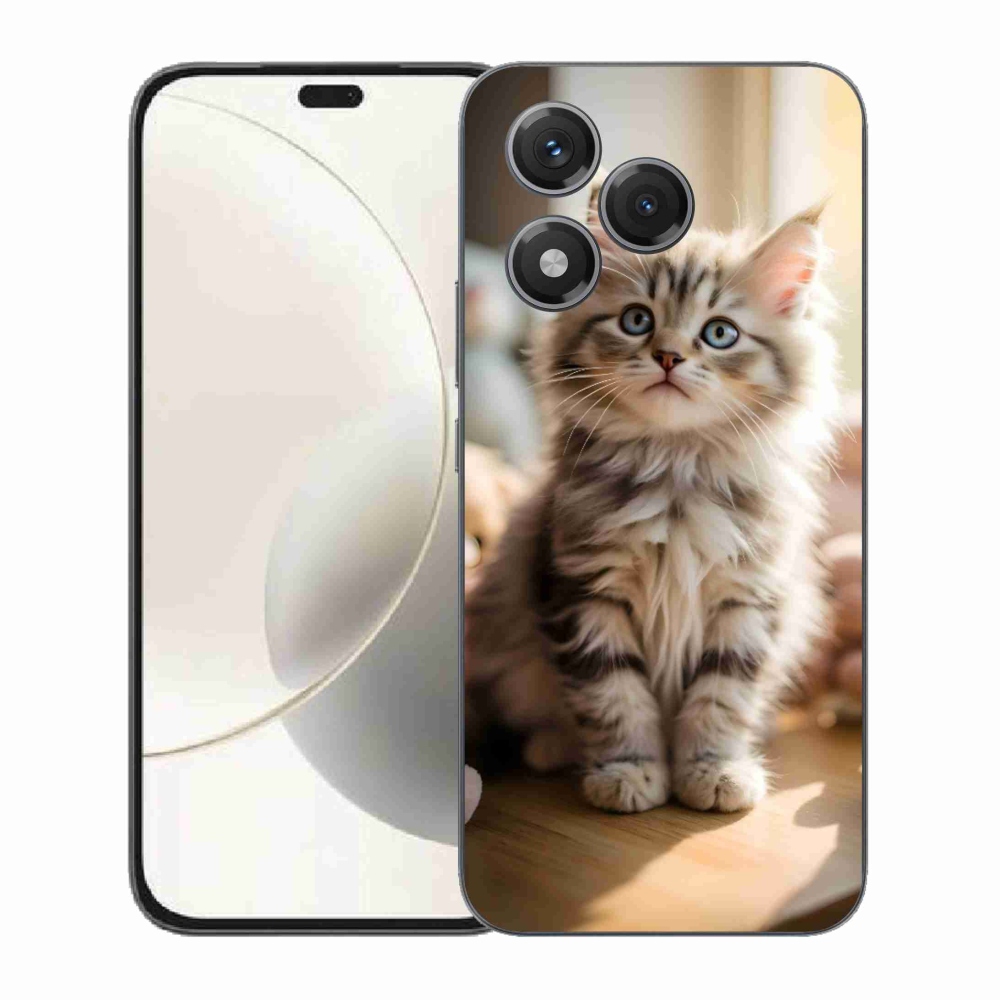 Gelový kryt mmCase na Honor 400 Lite - roztomilé kotě 10