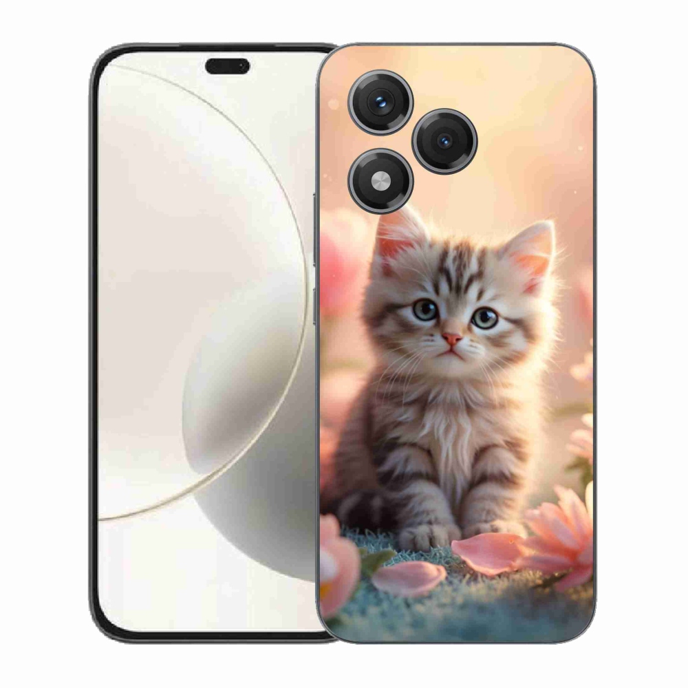 Gelový kryt mmCase na Honor 400 Lite - roztomilé kotě 8