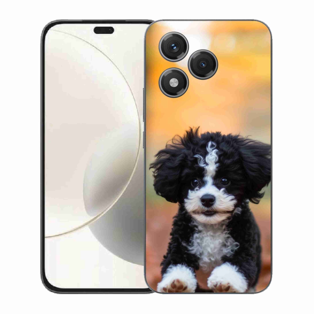 Gelový kryt mmCase na Honor 400 Lite - roztomilé štěně 2