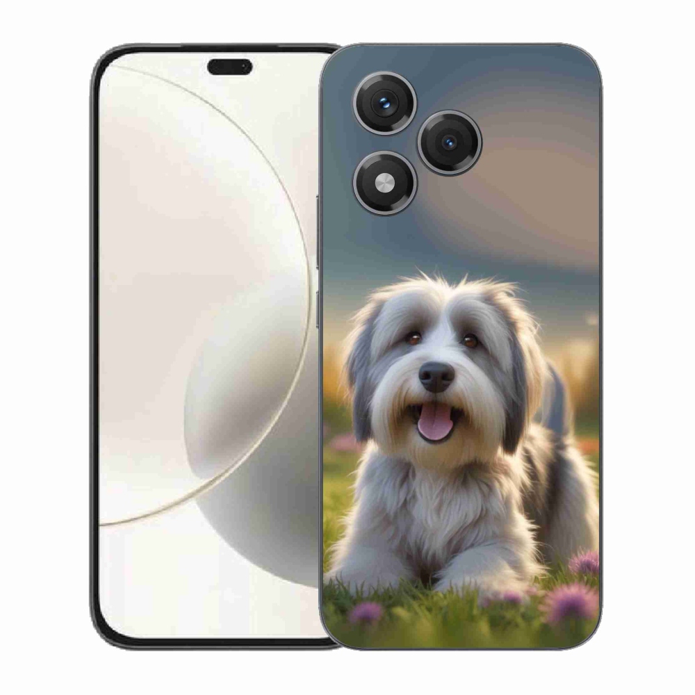 Gelový kryt mmCase na Honor 400 Lite - roztomilý havanský psík