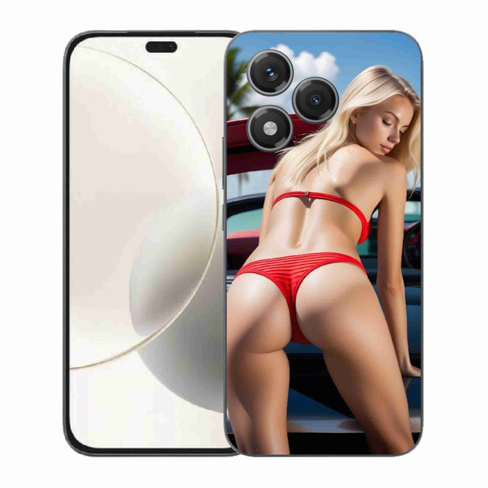 Gelový kryt mmCase na Honor 400 Lite - sexy žena 2