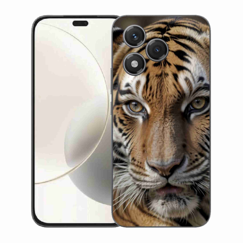 Gelový kryt mmCase na Honor 400 Lite - tygří pohled