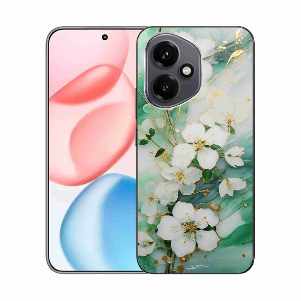 Gelový kryt mmCase na Honor 400 - něžné květy