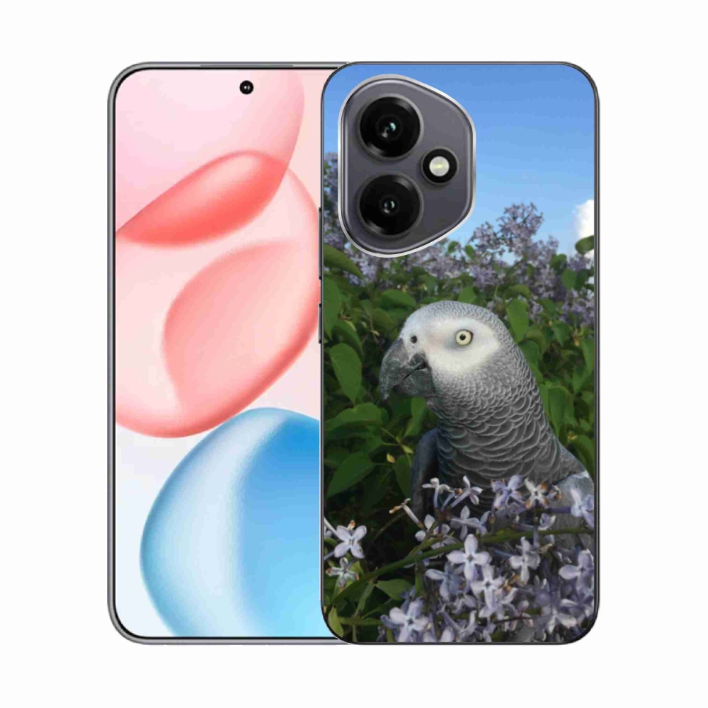 Gelový kryt mmCase na Honor 400 - papoušek žako