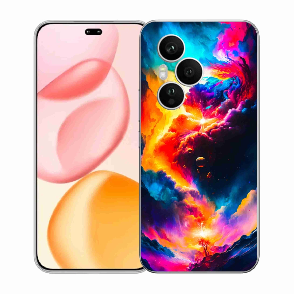Gelový kryt mmCase na Honor 400 Pro - abstraktní motiv