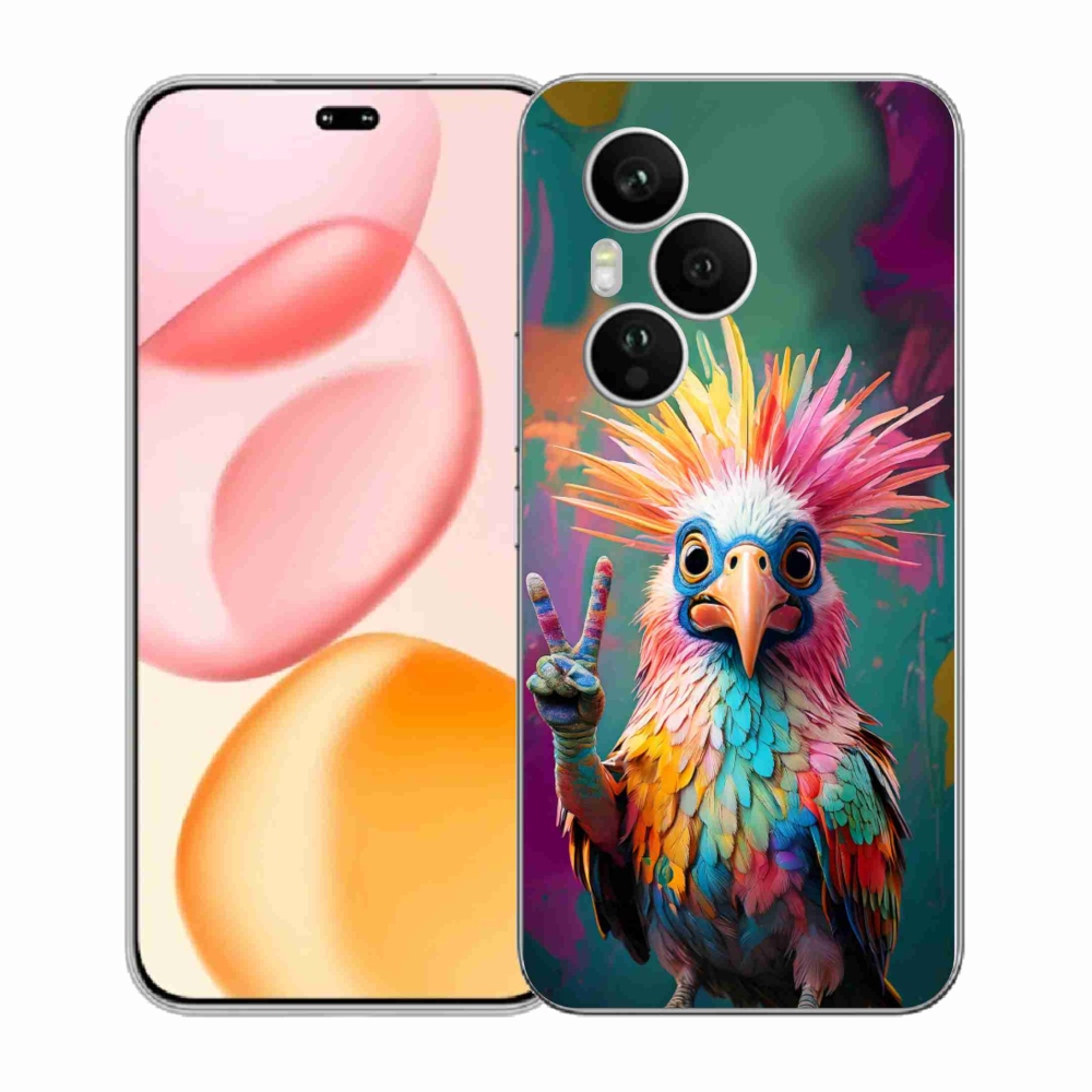 Gelový kryt mmCase na Honor 400 Pro - barevný rebel