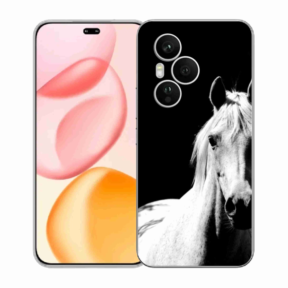 Gelový kryt mmCase na Honor 400 Pro - bílý kůň 5