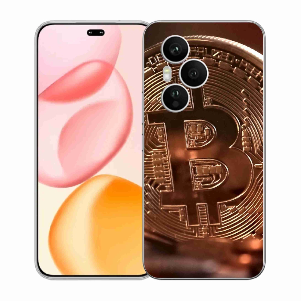 Gelový kryt mmCase na Honor 400 Pro - bitcoin