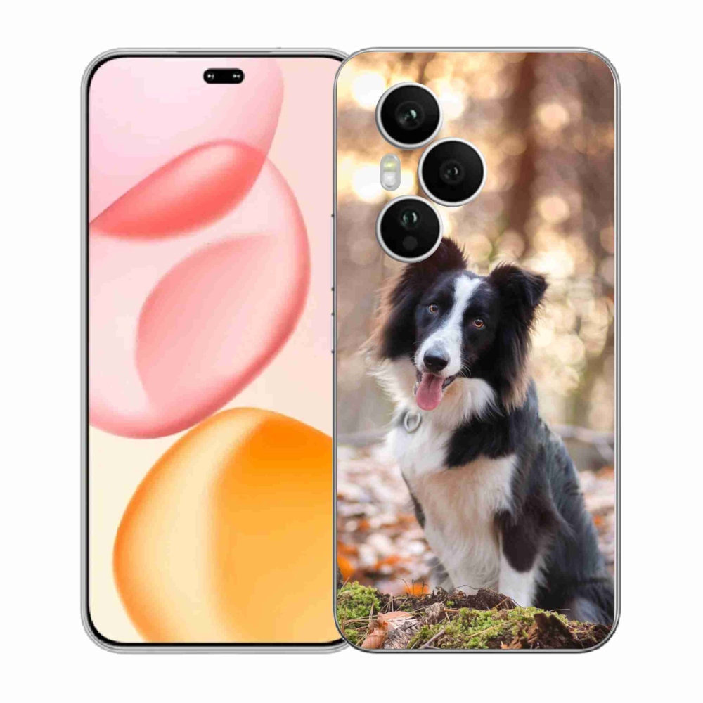 Gelový kryt mmCase na Honor 400 Pro - border kolie 1
