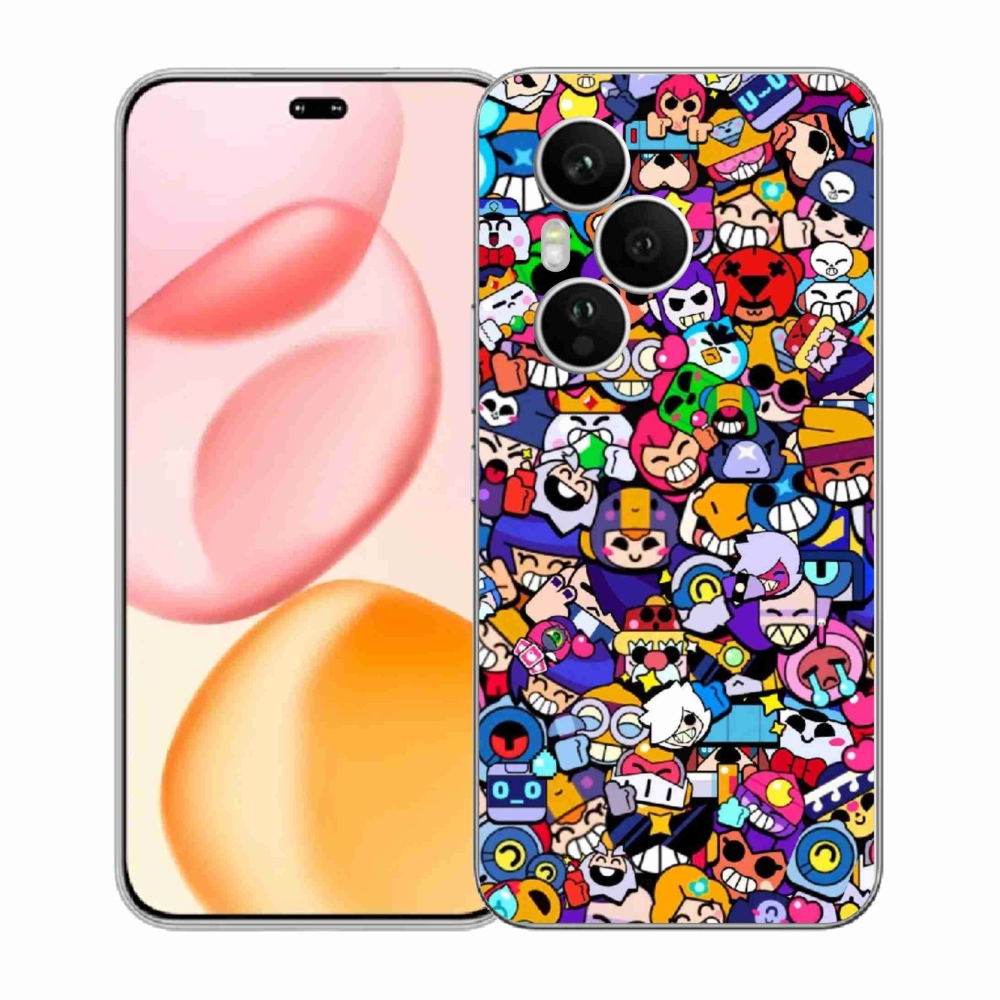 Gelový kryt mmCase na Honor 400 Pro - brawl stars 2