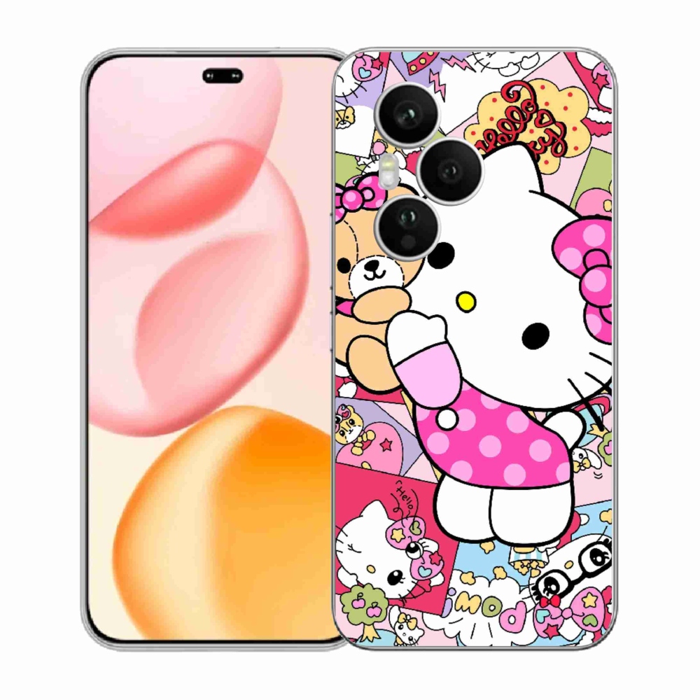 Gelový kryt mmCase na Honor 400 Pro - cute kitty