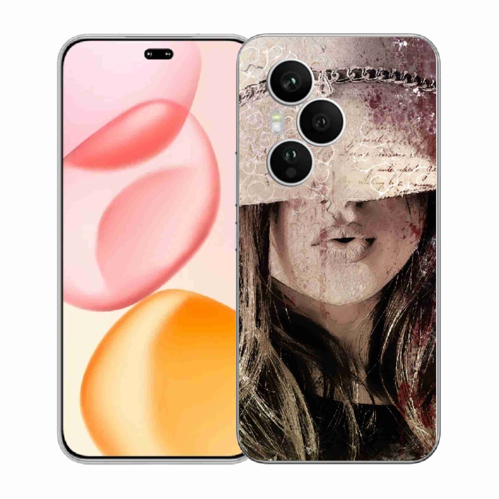 Gelový kryt mmCase na Honor 400 Pro - dívka