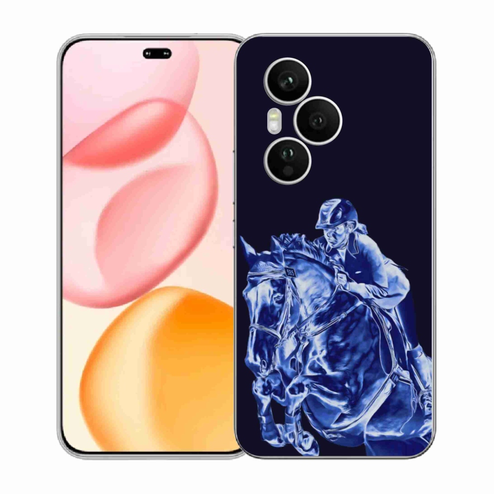 Gelový kryt mmCase na Honor 400 Pro - dostihový kůň