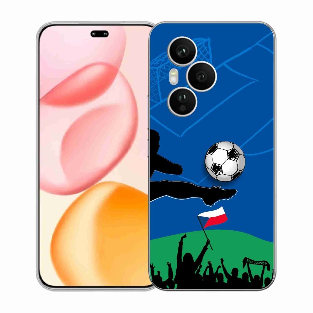 Gelový kryt mmCase na Honor 400 Pro - fanoušci fotbalu