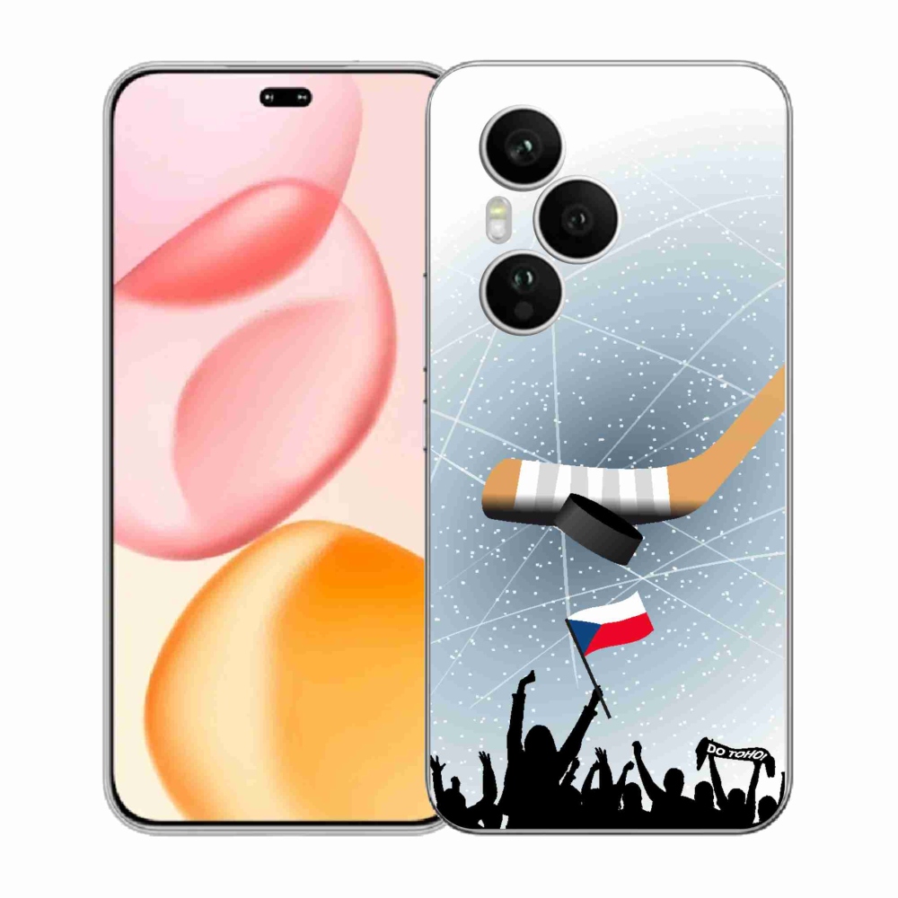 Gelový kryt mmCase na Honor 400 Pro - fanoušci hokeje