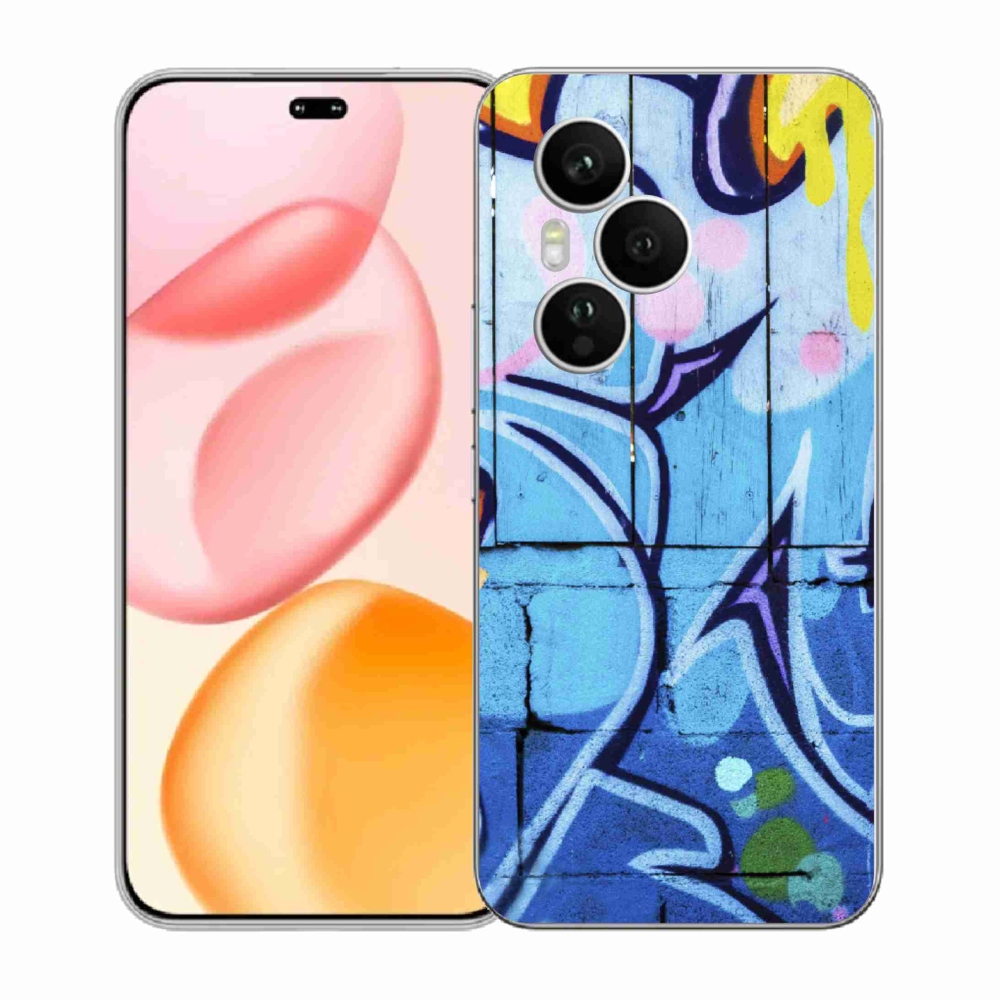 Gelový kryt mmCase na Honor 400 Pro - graffiti