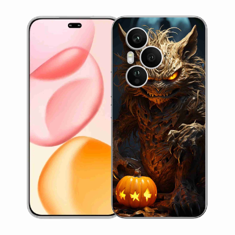 Gelový kryt mmCase na Honor 400 Pro - halloweenská příšera