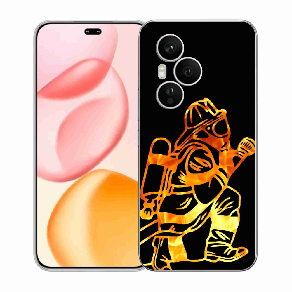 Gelový kryt mmCase na Honor 400 Pro - hasič 1