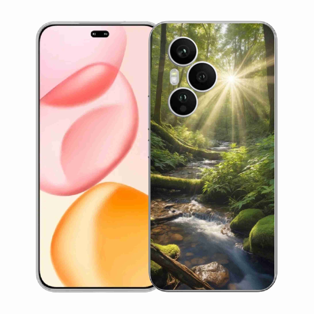 Gelový kryt mmCase na Honor 400 Pro - hlubina lesa