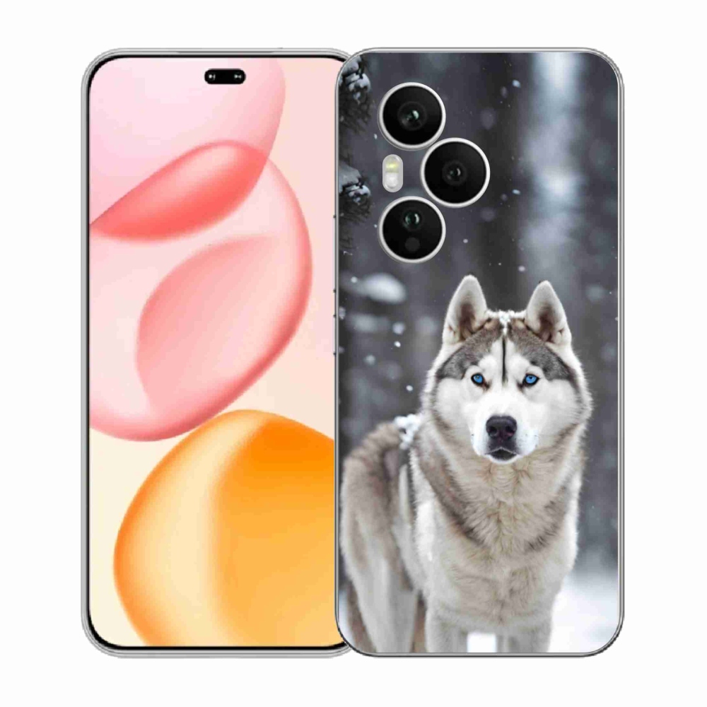 Gelový kryt mmCase na Honor 400 Pro - husky 2