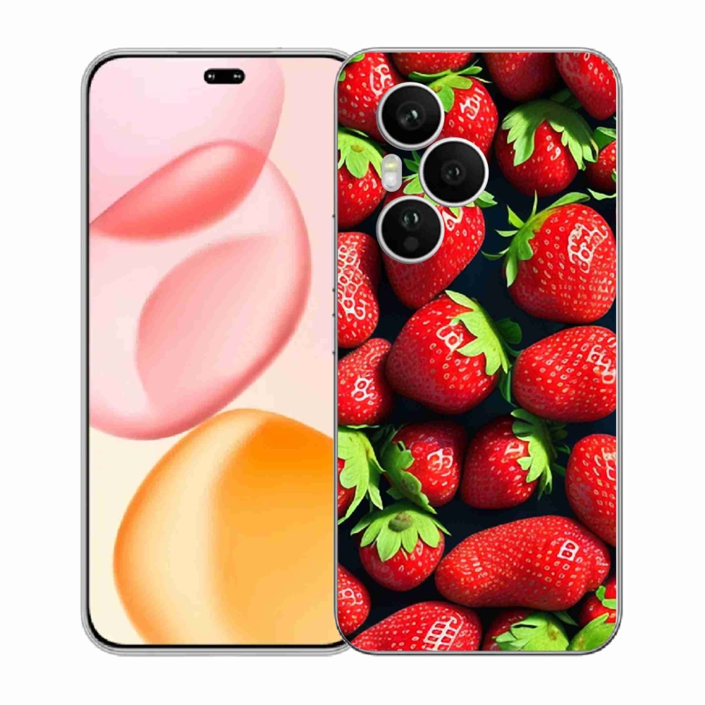 Gelový kryt mmCase na Honor 400 Pro - jahody