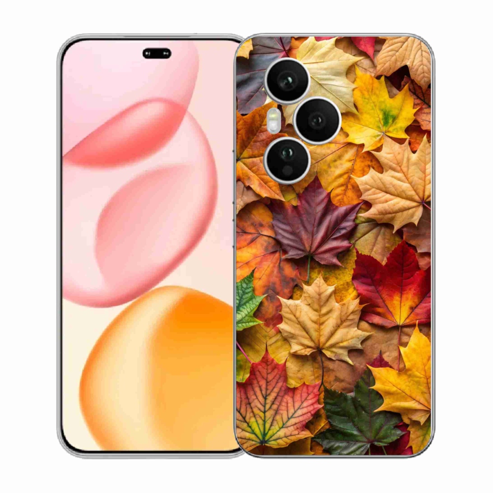 Gelový kryt mmCase na Honor 400 Pro - javorové listy 2