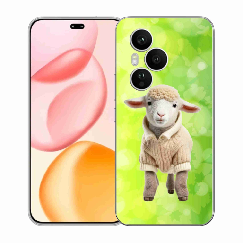Gelový kryt mmCase na Honor 400 Pro - jehně ve svetru