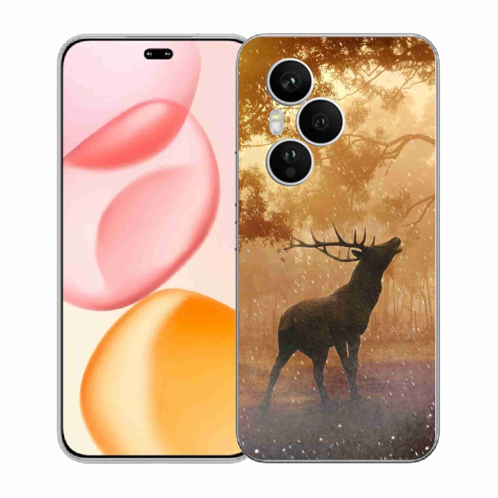 Gelový kryt mmCase na Honor 400 Pro - jelen v říji
