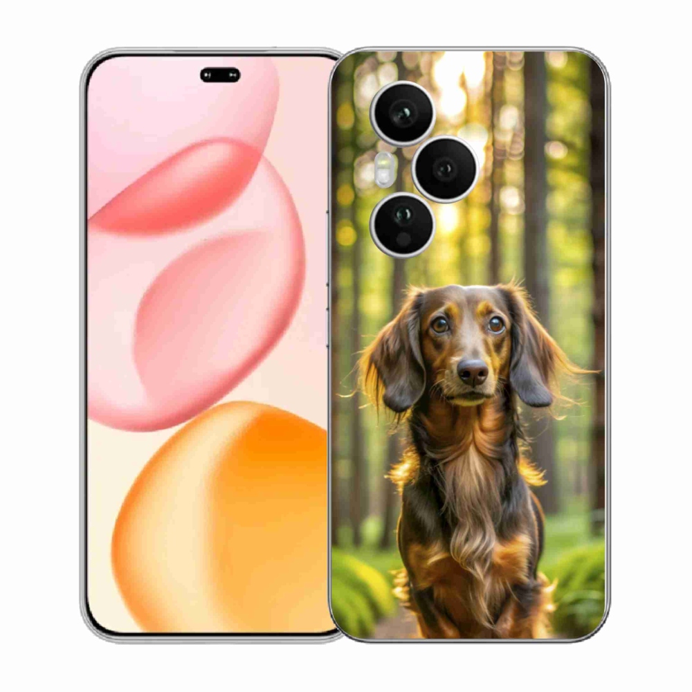 Gelový kryt mmCase na Honor 400 Pro - jezevčík 4