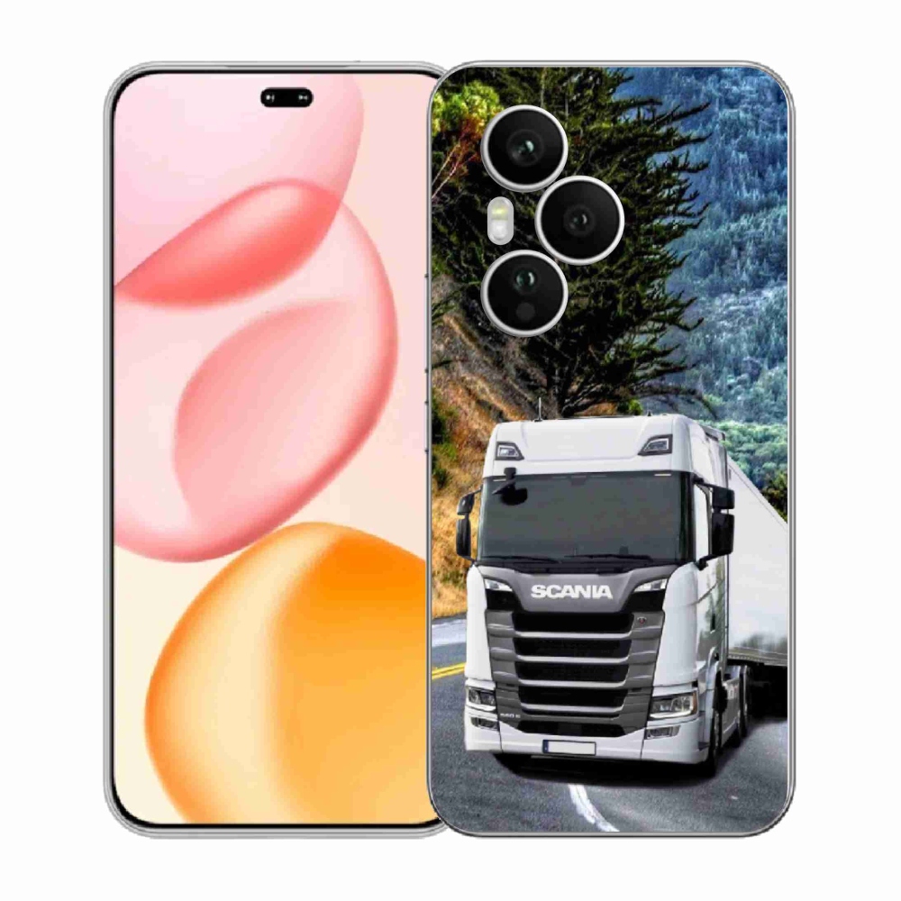 Gelový kryt mmCase na Honor 400 Pro - kamion 1